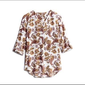 Brina & Em V-Neck Lemmy Top XL